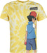 Pokemon: Ash And Pikachu - Digital Printed Yellow (T-Shirt Unisex Tg. Xs)