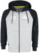 Pokemon: Pika 025 Zipper Grey (Felpa Con Cappuccio Unisex Tg. 2Xl)