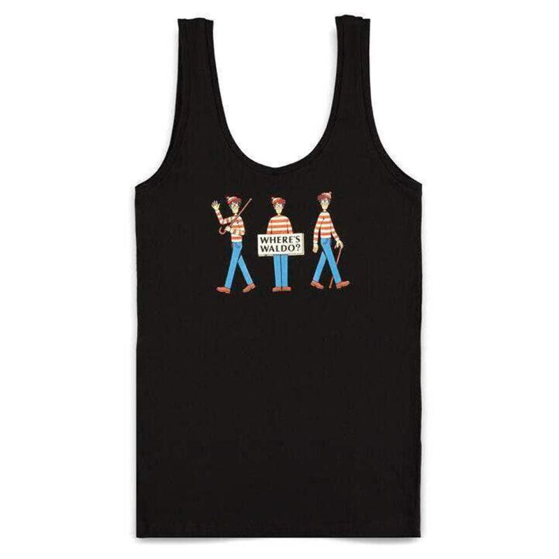 Where`S Waldo? Black (Canotta Donna Tg. L)