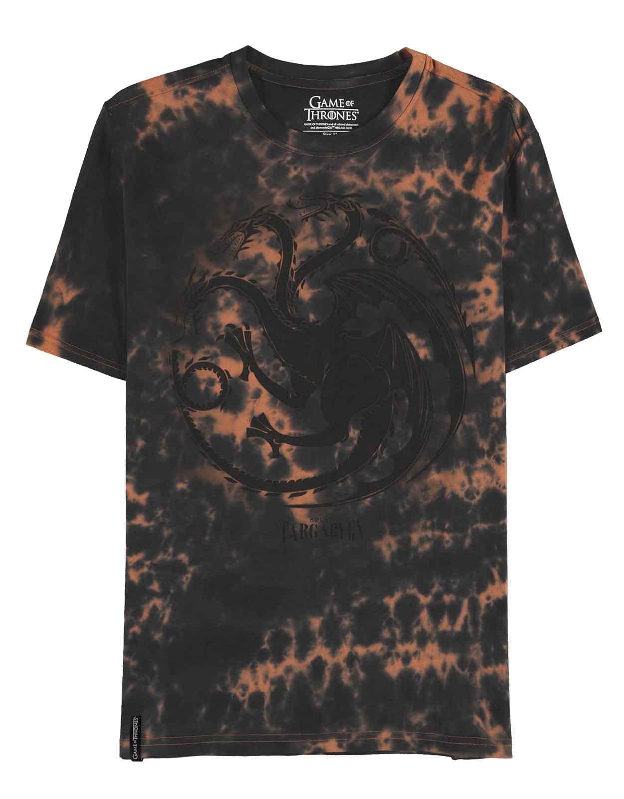 Game Of Thrones: House Of The Dragon - Men`S Short Sleeved Black 02 (T-Shirt Unisex Tg. S)