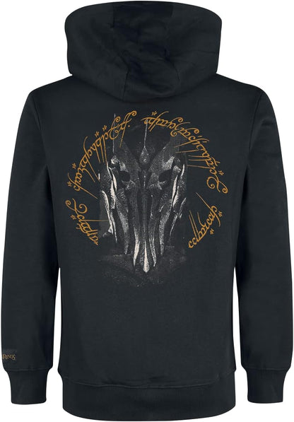 DIFUZED LORD OF THE RINGS - Sauron - Pull à Capuche Zipper Homme (L