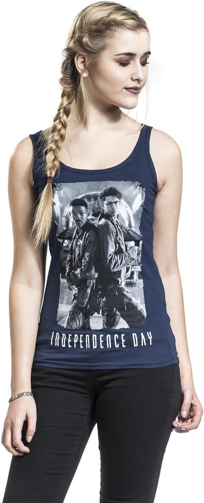 Independence Day Back 2 Back Cover Top donna blu M
