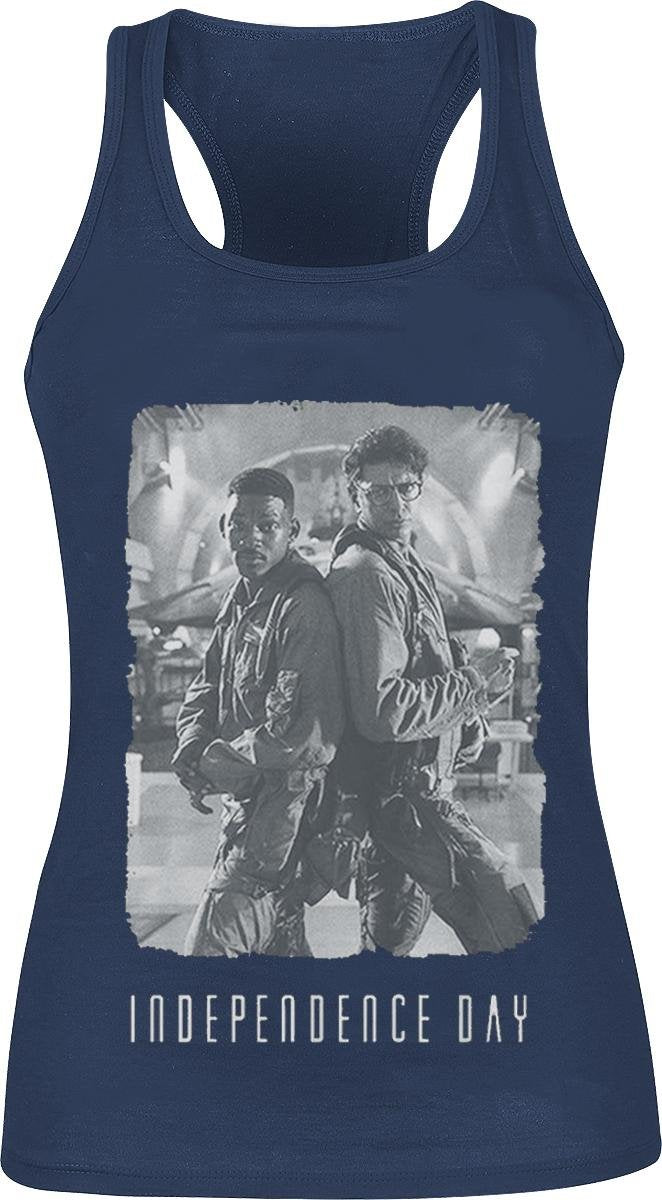 Independence Day Back 2 Back Cover Top donna blu M