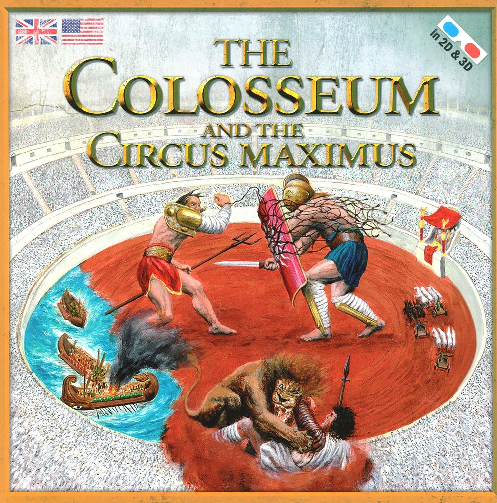 Massimiliano Francia - The Colosseum And The Circus Maximus. Con Occhiali 3D