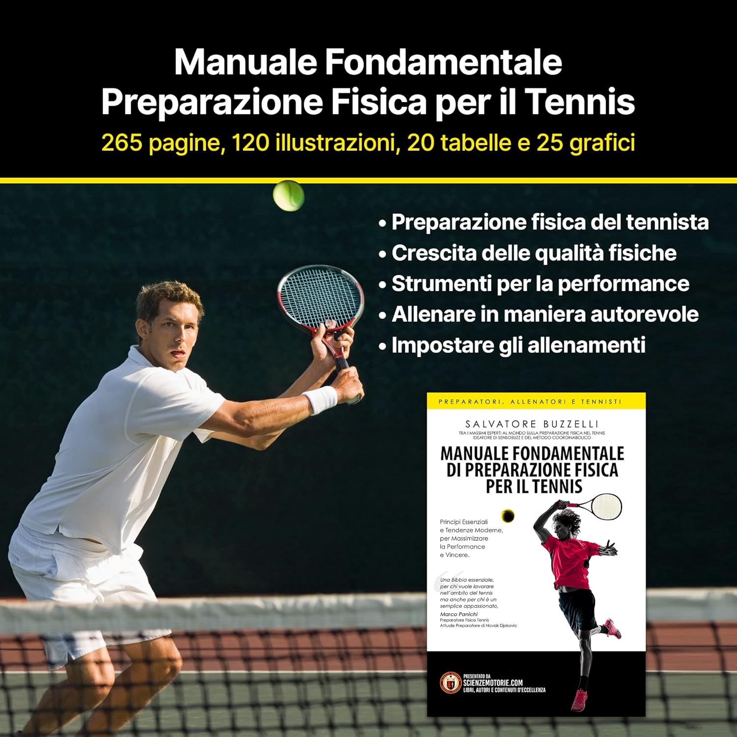 Salvatore Buzzelli - Manuale Fondamentale Di Preparazione Fisica Per Il Tennis. Principi Essenziali E Tendenze Moderne Per Massimizzare La Performance