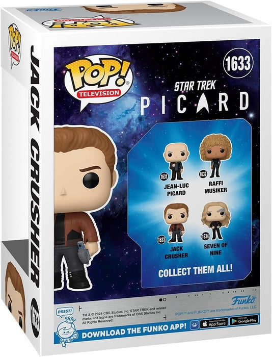 Funko Pop! TV: ST Picard - Jack Crusher - Star Trek Picard - Collectable Vinyl Figure - Gift Idea - Official Merchandise - Toys for Kids & Adults - TV Fans - Model Figure for Collectors and Display