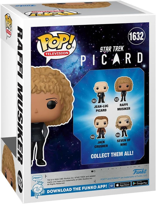 Funko Pop! TV: ST Picard - Raffi Muskier - Star Trek Picard - Collectable Vinyl Figure - Gift Idea - Official Merchandise - Toys for Kids & Adults - TV Fans - Model Figure for Collectors and Display