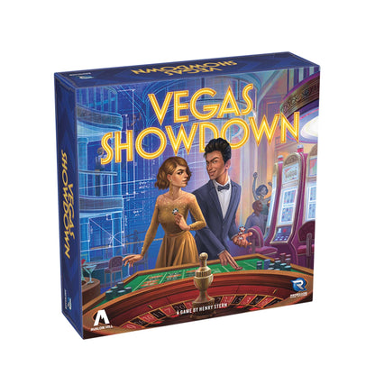 Renegade Game Studios Vegas Showdown, Jeu de Plateau d’enchères et de stratégie, 3–5 Joueurs, 75 Minutes, Âge 14+