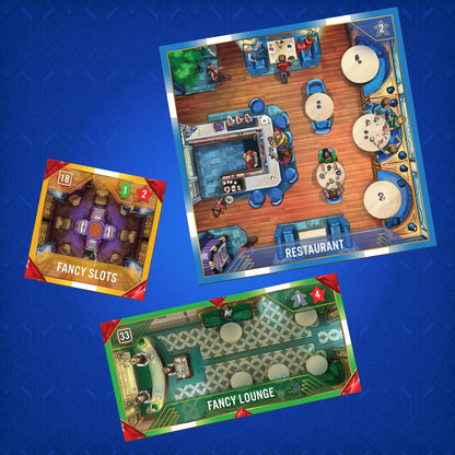 Renegade Game Studios Vegas Showdown, Jeu de Plateau d’enchères et de stratégie, 3–5 Joueurs, 75 Minutes, Âge 14+