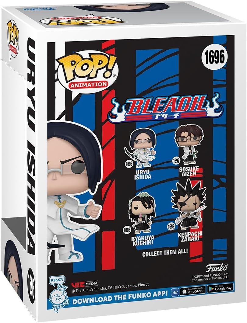 Funko Pop! Animation: Bleach - Uryu Ishida with Chase, (Styles May Vary