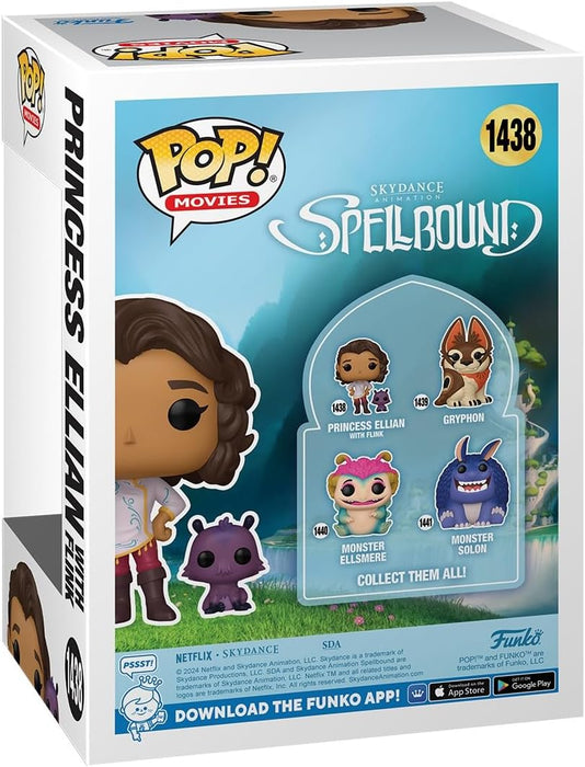 Funko Pop! & Buddy: Spellbound - Princess Elian & Flink - Collectable Vinyl Figure - Gift Idea - Official Merchandise - Toys for Kids & Adults - Movies Fans - Model Figure for Collectors and Display