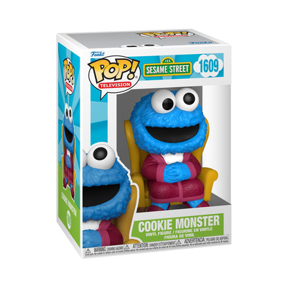 Funko Pop! TV: SS - Cookie Monster - Sesame Street - Vinyl-Sammelfigur - Geschenkidee - Offizielle Handelswaren - Spielzeug Für Kinder und Erwachsene - TV Fans - Modellfigur Für Sammler und Display