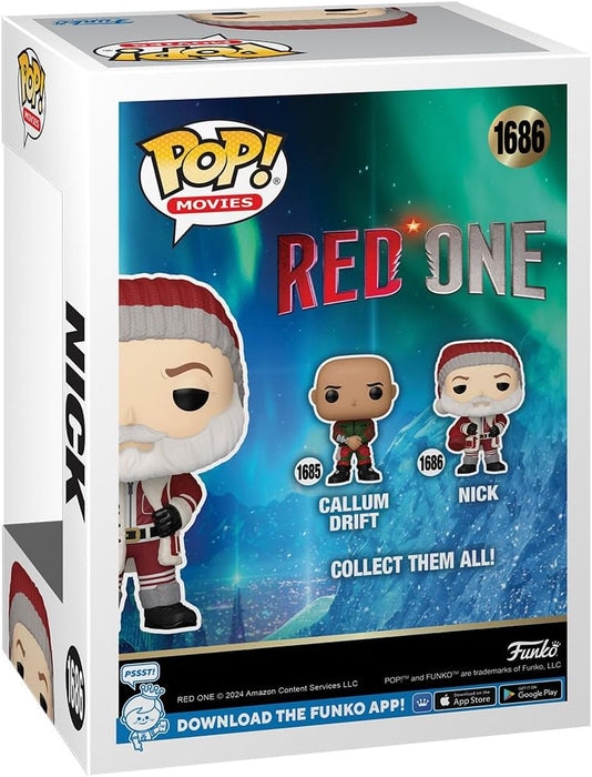 Funko Pop! Movies: Red One - Nick - Collectable Vinyl Figure - Gift Idea - Official Merchandise - Toys for Kids & Adults - Movies Fans - Model Figure for Collectors and Display