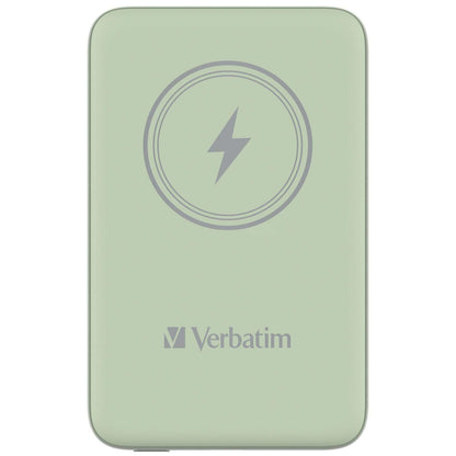 Charge 'n' Go Magnetic Wireless Power Bank 10000 Green