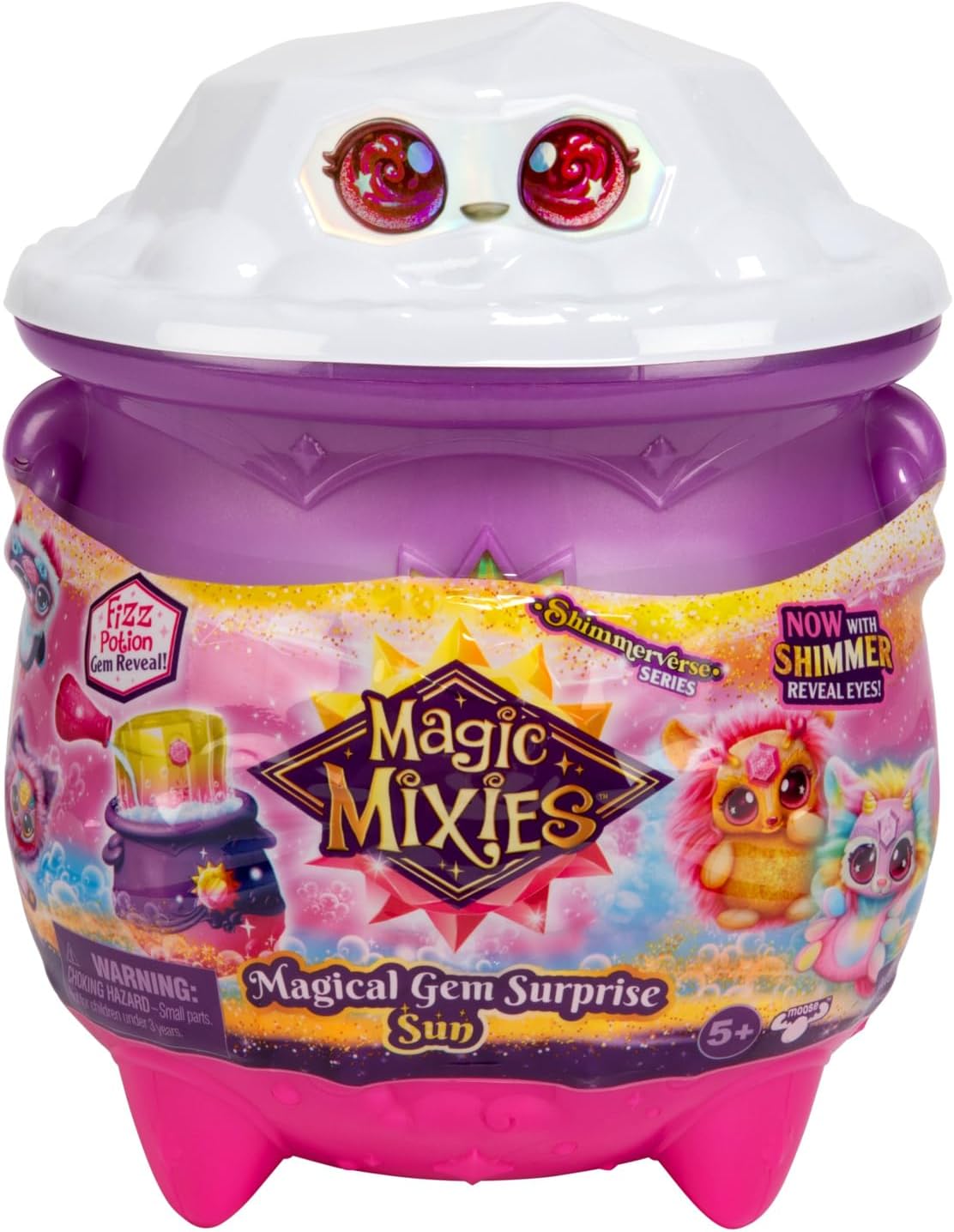 Magic Mixies 14926 GEM Surprise Cauldron-SUNWelcome to The Shimmerverse Experience Real Magic