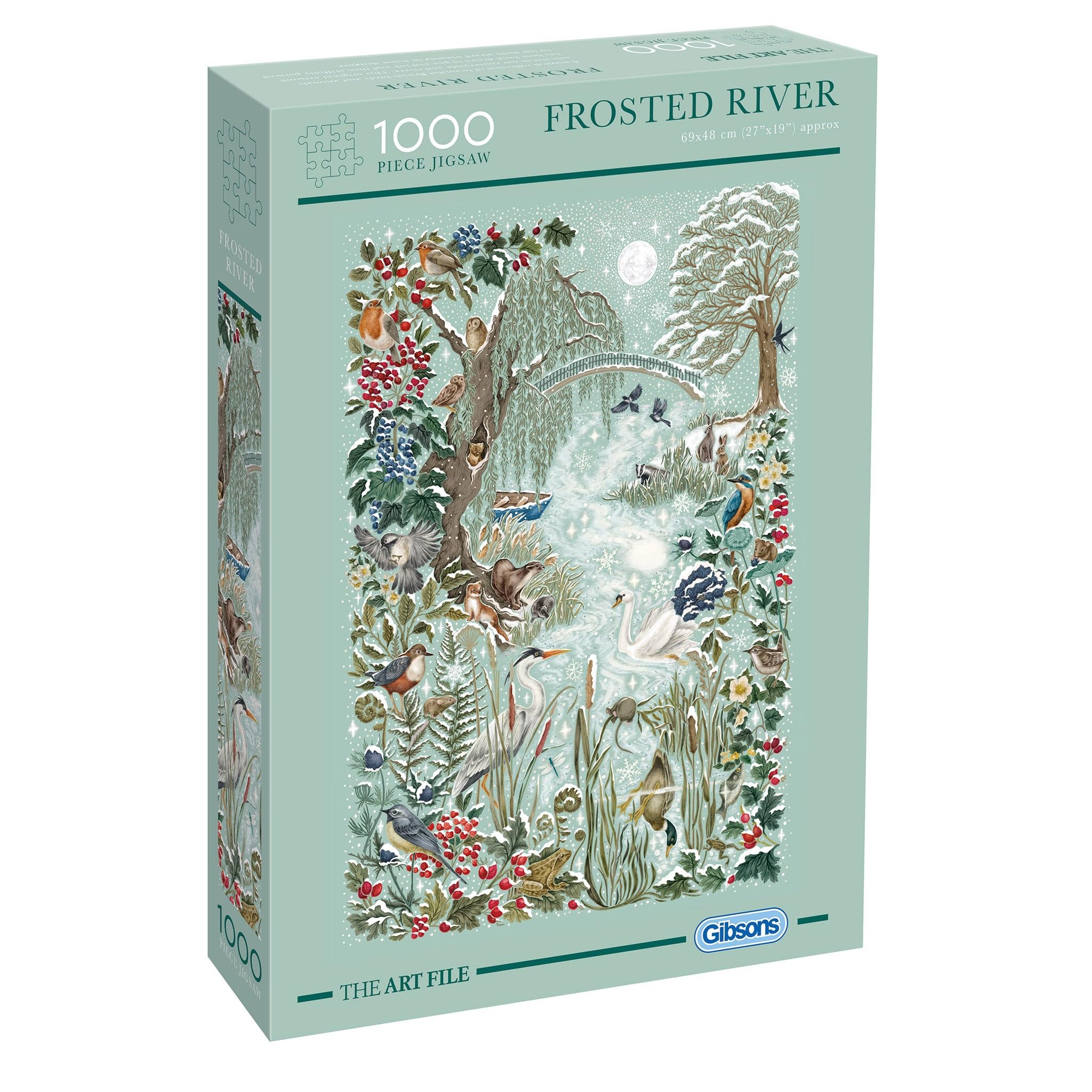 The Art File Frosted River (1000)