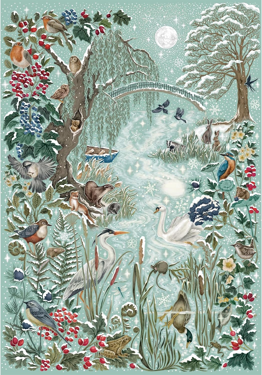 The Art File Frosted River (1000)