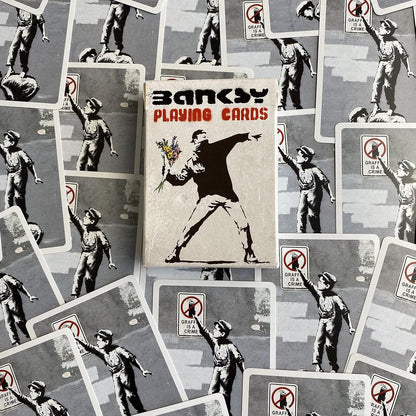 Gibsons Banksy Playing Cards | Card Game | Pack of cards | Single Deck of Cards | Piatnik