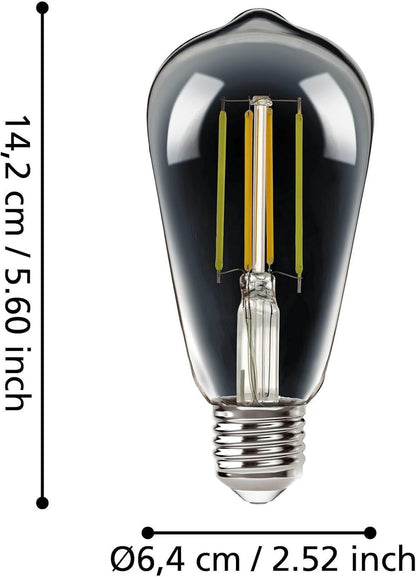 `Eglo - E27 St64, Clear - Tw - Zigbee, Bluetooth`