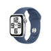 Apple Watch Se (Gps) - 2Nd Generation - 40 Mm - Silver Aluminium - Smart Watch With Sport Band - Fluoroelastomer - Denim
