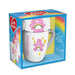 CARE BEARS (CHEER BEAR) FEMALE MUG & SOCK SET - Adorable Cheer Bear Design, Includes Matching Cozy Socks, Awesome Gift for Care Bears Fans, Durable and Microwave Safe, Adds Cuteness to Your Day