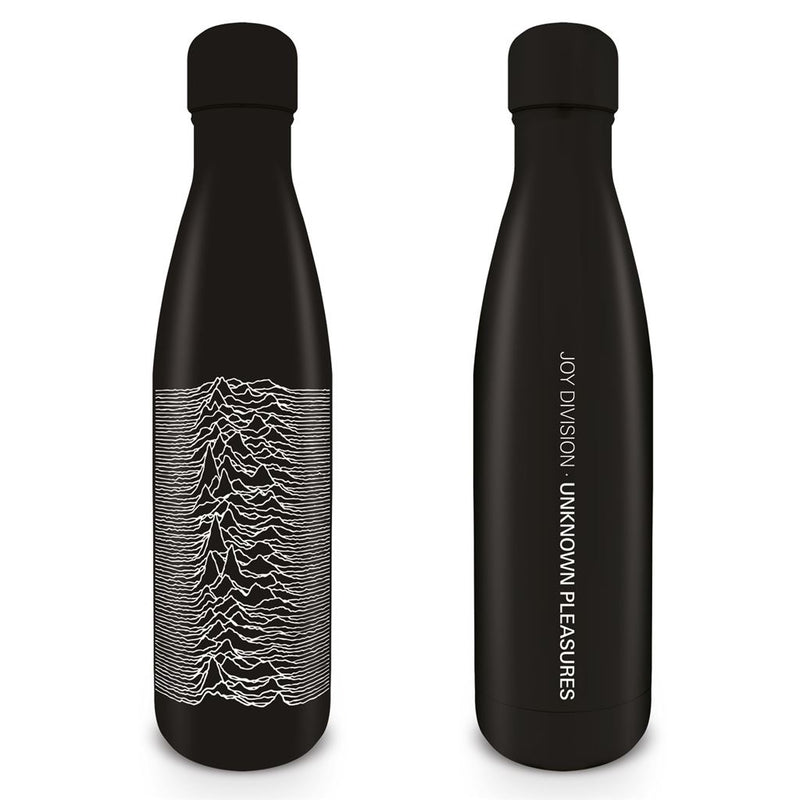 Joy Division (Unknown Pleasures) Metal Drinks Bottle (Boxed)