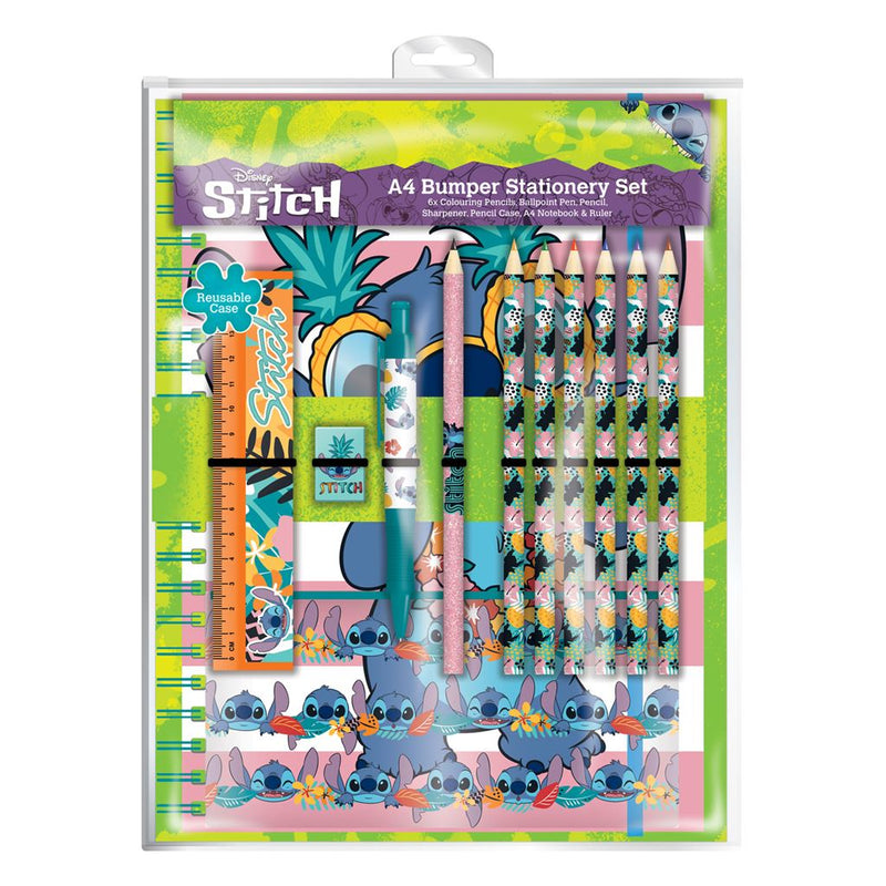 Lilo & Stitch (Aloha Hawaii) A4 Bumper Stationery Set