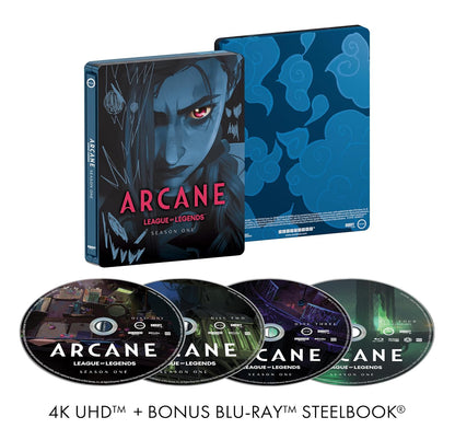 ARCANE: LEAGUE OF LEGENDS: SEASON ONE (LIMITED EDITION STEELBOOK) (4K UHD