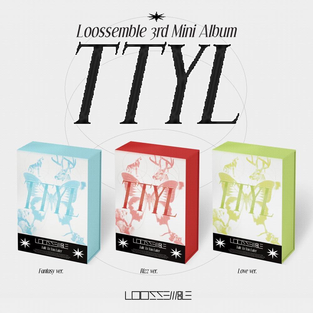 TTYL - incl. Photobook, 3 Photocards, Time Postcard, Sticker, Letter Paper & Envelope + Film Picture