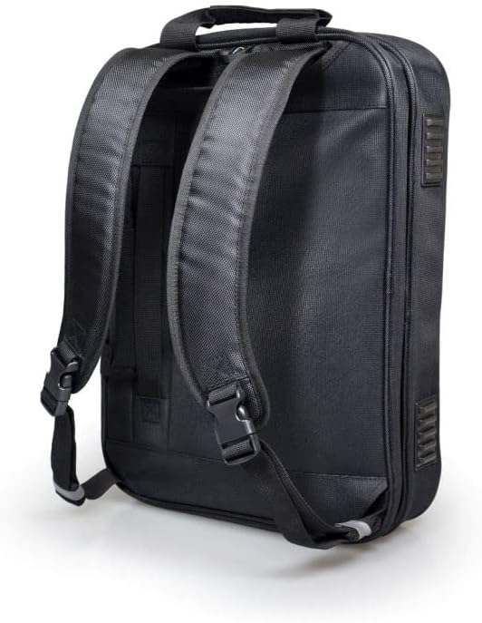 PORT DESIGNS Manhattan Combo 2-in-1 Convertible Bag for Laptop PC 14/15.6 Inches Black