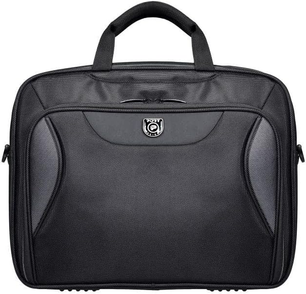 PORT DESIGNS Manhattan Combo 2-in-1 Convertible Bag for Laptop PC 14/15.6 Inches Black