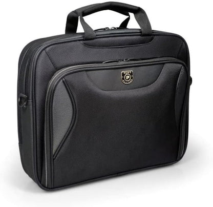 PORT DESIGNS Manhattan Combo 2-in-1 Convertible Bag for Laptop PC 14/15.6 Inches Black
