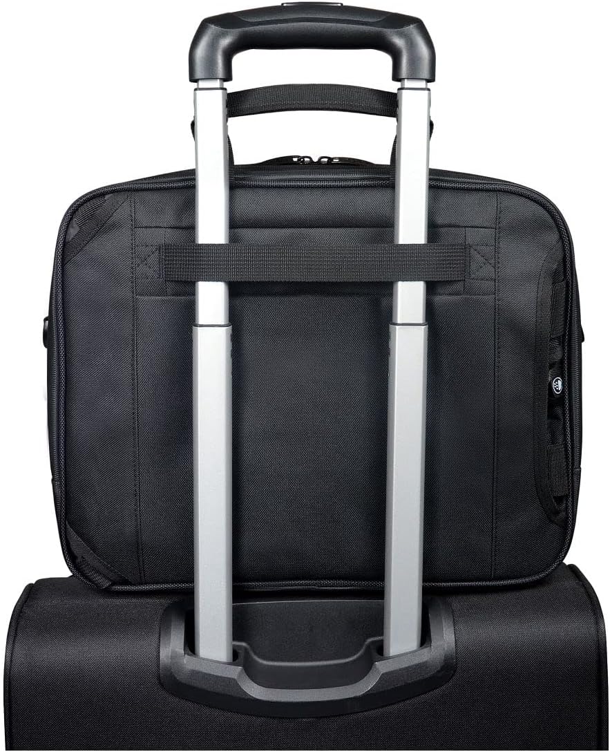 PORT DESIGNS Manhattan Combo 2-in-1 Convertible Bag for Laptop PC 14/15.6 Inches Black