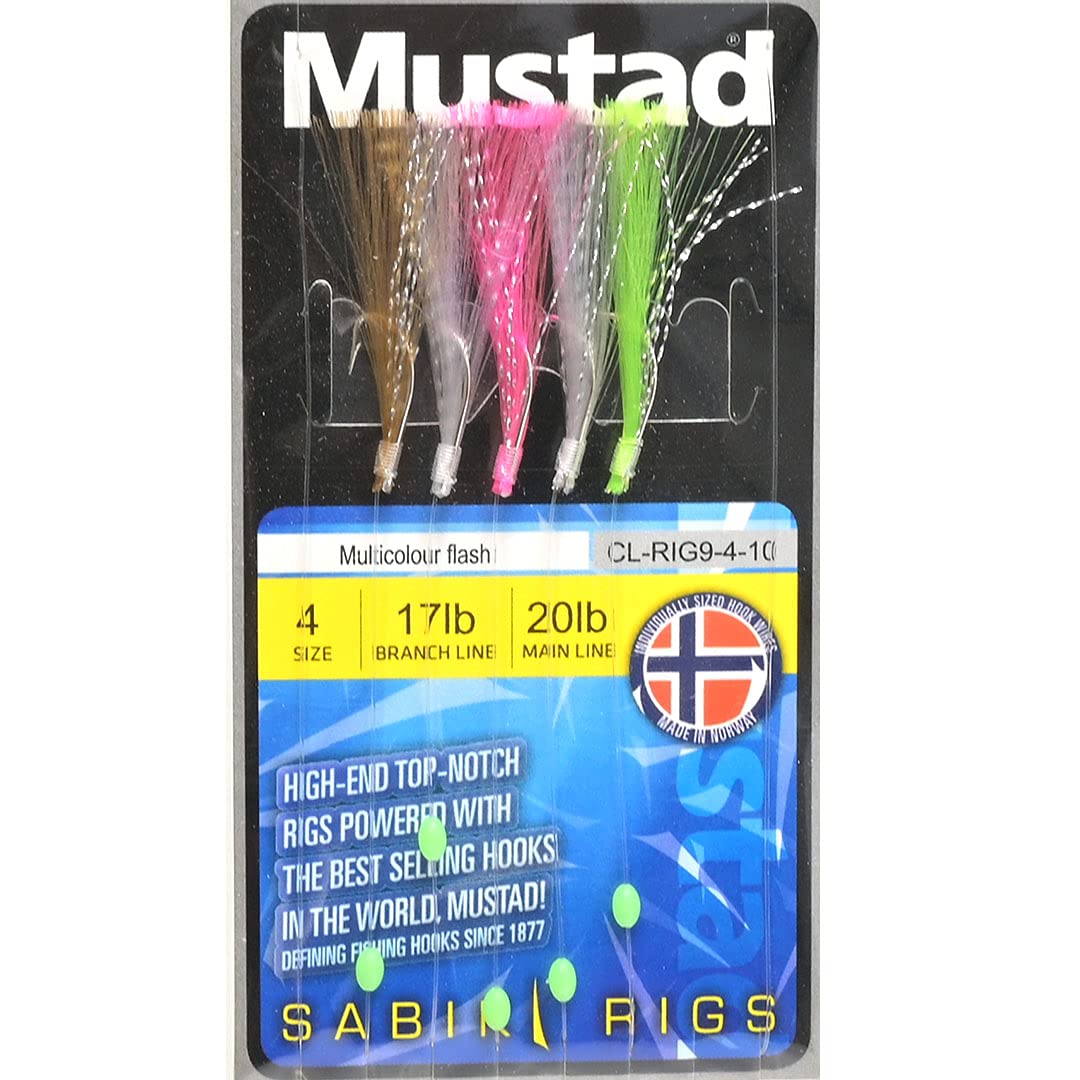 Mustad Feathers - Sea Fishing Feathers and Lure Rigs