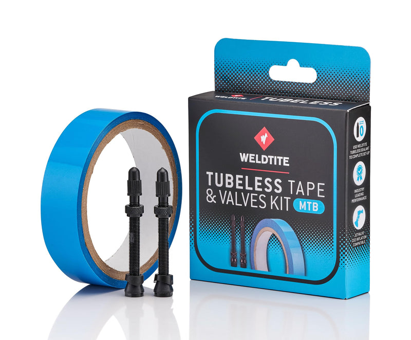 WELDTITE Tubeless Tyre Repair Kits and Sealant for Bikes