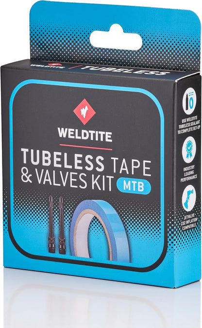 WELDTITE Tubeless Tyre Repair Kits and Sealant for Bikes