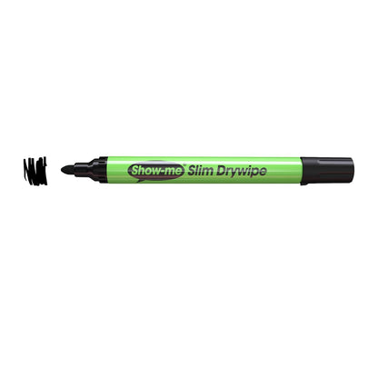 Show Me Medium Tip Drywipe Pens 48-Pieces, Assorted Colour