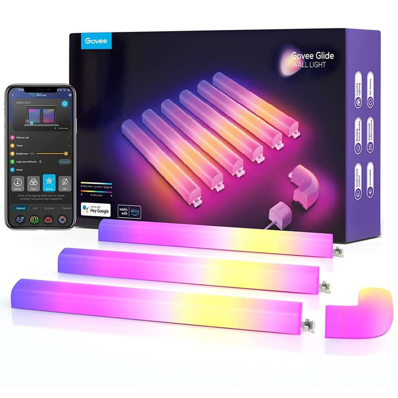 Govee Glide Rgbic Wall Light 6+1