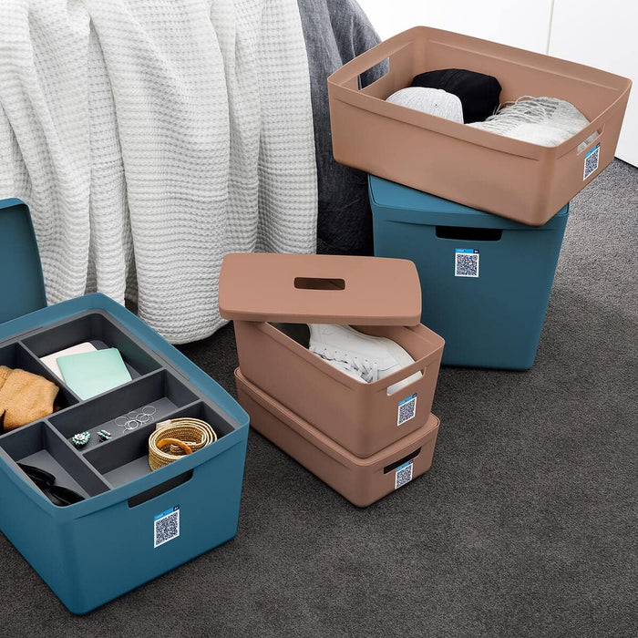 QR-Aufkleber für Zuhause und Büro, Aufbewahrungsboxen, einfach zu verwendende Klebeetiketten (32 Stück