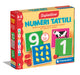 Clementoni Sapientino Montessori - Taktile Zahlen, Lernspiel Montessorianische Methode für Kinder von 3-5 Jahren mit Flashcards zum Lernen der Zahlen und Zählen Made in Italy, italienische Sprache