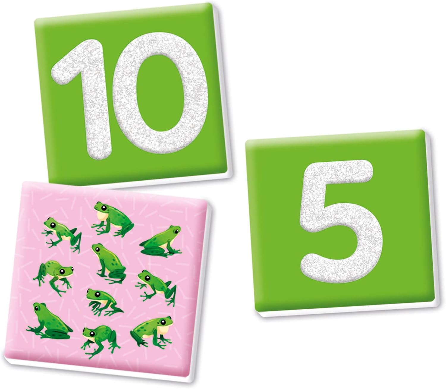 Clementoni Sapientino Montessori - Taktile Zahlen, Lernspiel Montessorianische Methode für Kinder von 3-5 Jahren mit Flashcards zum Lernen der Zahlen und Zählen Made in Italy, italienische Sprache