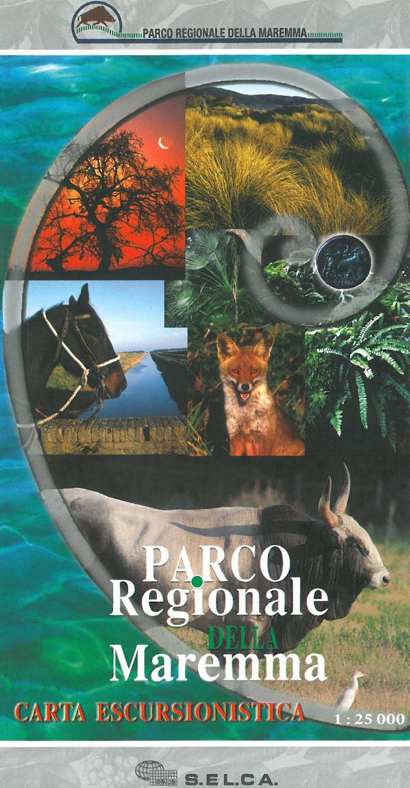 Parco Regionale Della Maremma. Carta Escursionistica 1:25.000