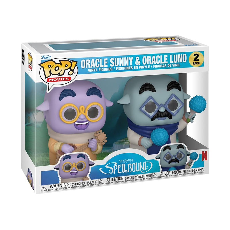 Funko Pop! Movies: Spellbound - Oracle Phi Sunny and Oracle Phi Luno - 2PK - Collectable Vinyl Figure - Gift Idea - Official Merchandise - Toys for Kids & Adults - Movies Fans