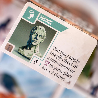 IELLO: Ancient Knowledge Heritage - Strategy Card Game Expansion, Tableau Building Board Game, New Cards & Effects, Ages 12+, 1-4 Players, 60 Min