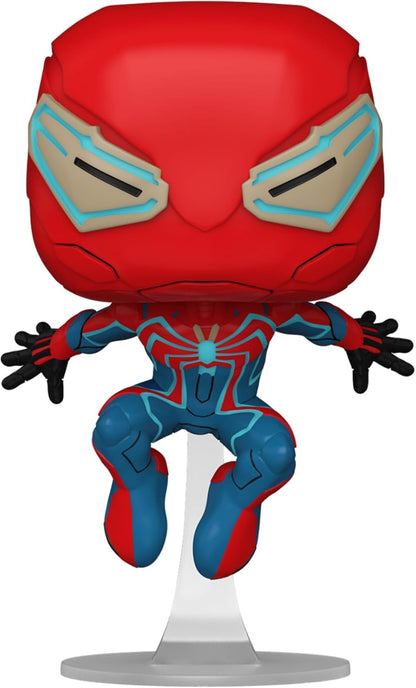 Funko Pop! Games: Spider-Man 1- Peter Parker - (Velocity Suit) - Marvel Comics - Collectable Vinyl Figure - Gift Idea - Official Merchandise - Toys for Kids & Adults - Movies Fans