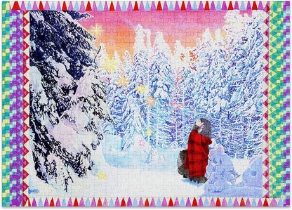 Cloudberries 500 Teile Puzzle für Erwachsene - Schöne Puzzles (Schnee)