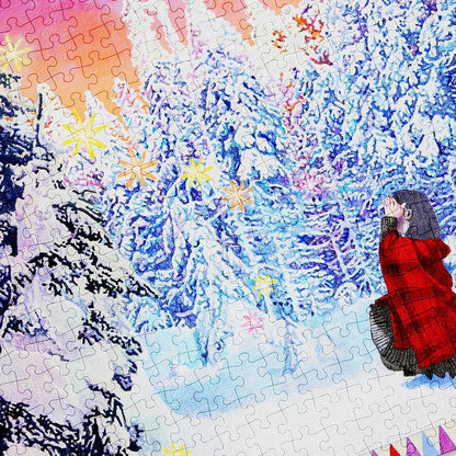Cloudberries 500 Teile Puzzle für Erwachsene - Schöne Puzzles (Schnee)