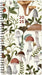 Woodland Mushroom 2025 3.5 X 6.5 Softcover Weekly Spiral