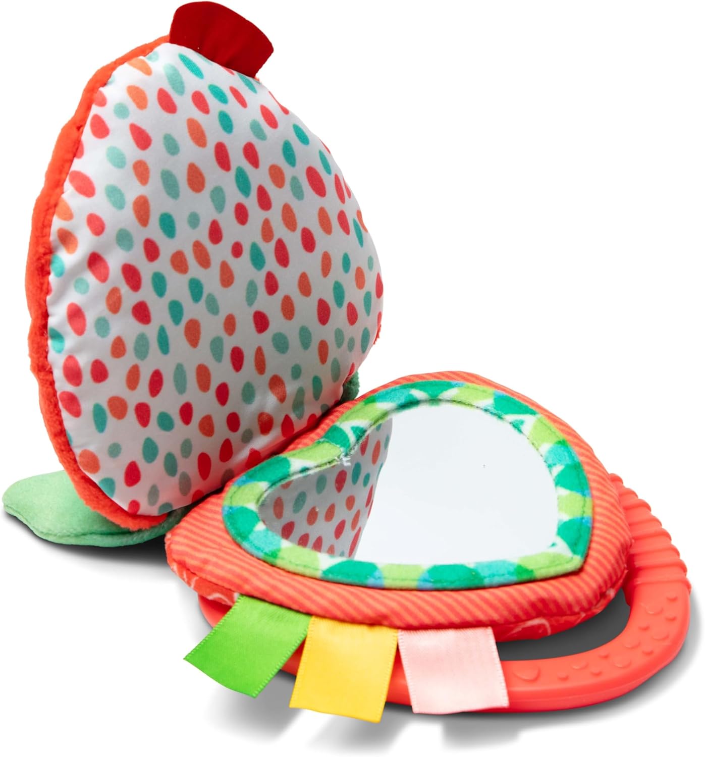 Melissa & Doug Multi-Sensory Peek-a-Boo Berry Take-Along Clip-On Infant Travel Toy Buggy Toy for Baby Newborn to 12m+