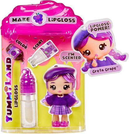 MGA Entertainment Yummiland Lipgloss Doll- Greta Grape